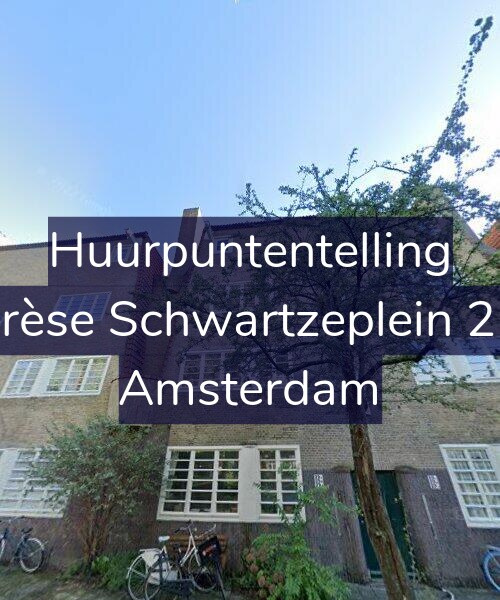 Foto gevel Huurpuntentelling voor Thérèse Schwartzeplein 25-A, Amsterdam