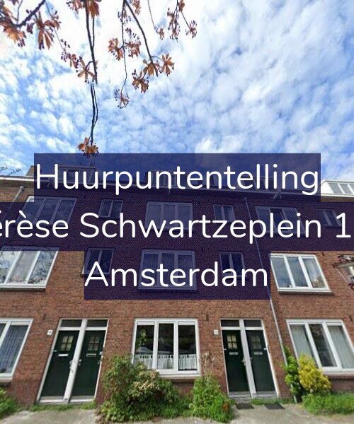 Foto gevel Huurpuntentelling voor Thérèse Schwartzeplein 12-2, Amsterdam