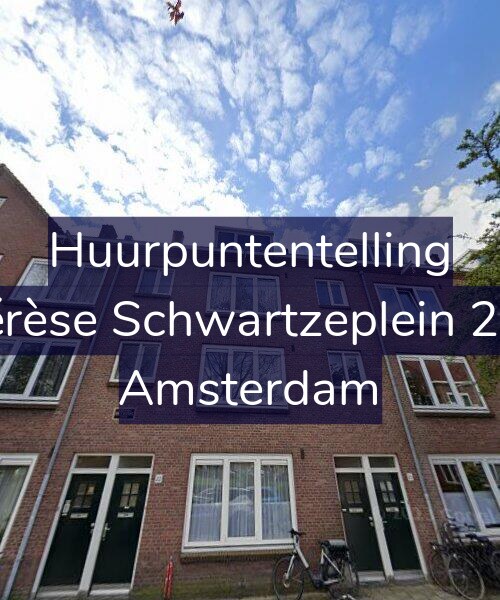 Foto gevel Huurpuntentelling voor Thérèse Schwartzeplein 22-1, Amsterdam
