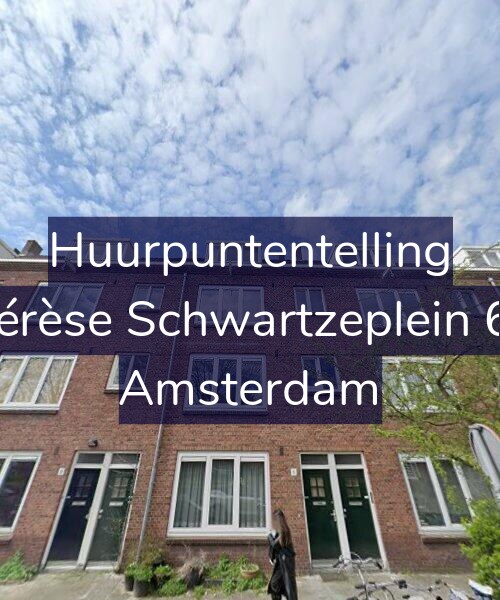 Foto gevel Huurpuntentelling voor Thérèse Schwartzeplein 6-2, Amsterdam
