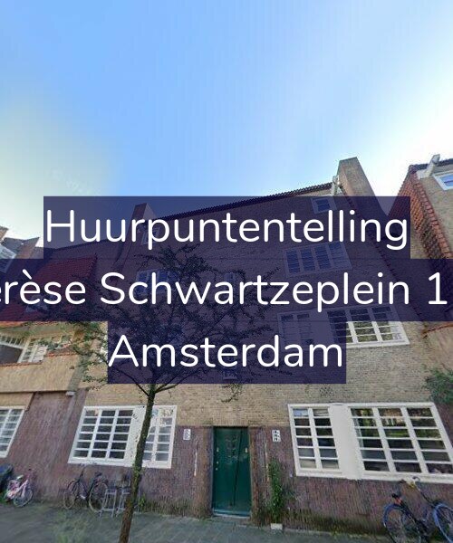 Foto gevel Huurpuntentelling voor Thérèse Schwartzeplein 17-C, Amsterdam
