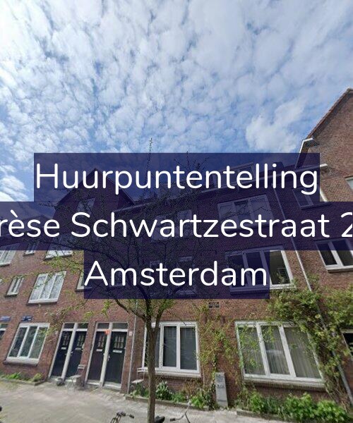 Foto gevel Huurpuntentelling voor Thérèse Schwartzestraat 20-1, Amsterdam