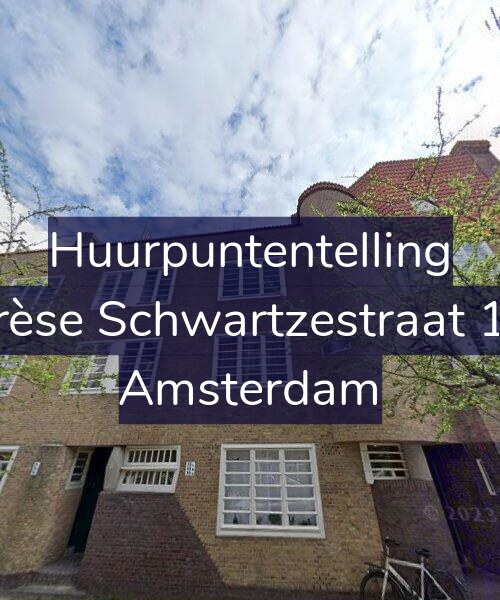 Foto gevel Huurpuntentelling voor Thérèse Schwartzestraat 11-B, Amsterdam