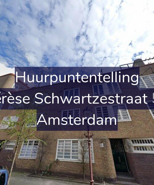 Foto gevel Huurpuntentelling voor Thérèse Schwartzestraat 5-A, Amsterdam