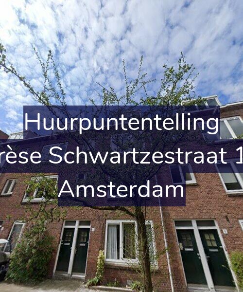 Foto gevel Huurpuntentelling voor Thérèse Schwartzestraat 10-1, Amsterdam