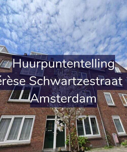 Foto gevel Huurpuntentelling voor Thérèse Schwartzestraat 2-1, Amsterdam