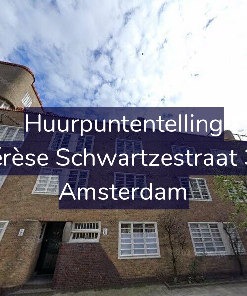 Foto gevel Huurpuntentelling voor Thérèse Schwartzestraat 3-B, Amsterdam