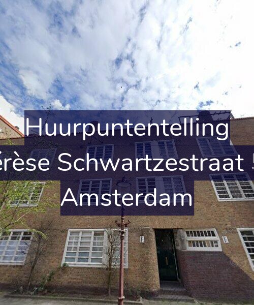 Foto gevel Huurpuntentelling voor Thérèse Schwartzestraat 5-C, Amsterdam