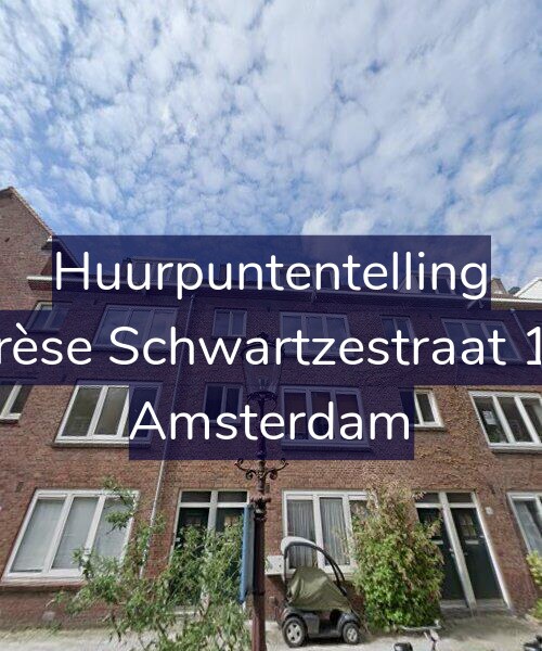 Foto gevel Huurpuntentelling voor Thérèse Schwartzestraat 12-2, Amsterdam