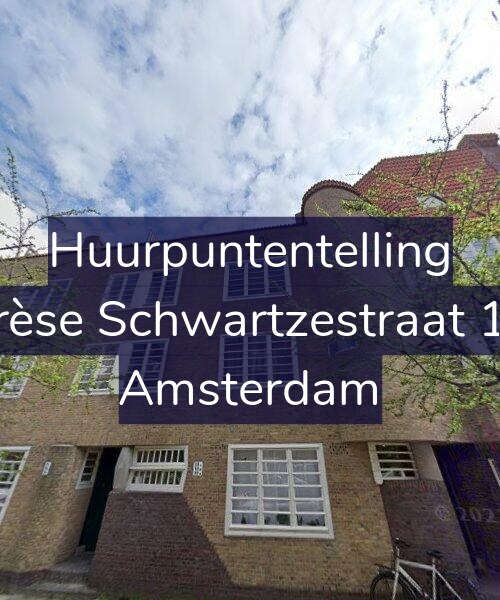Foto gevel Huurpuntentelling voor Thérèse Schwartzestraat 11-C, Amsterdam