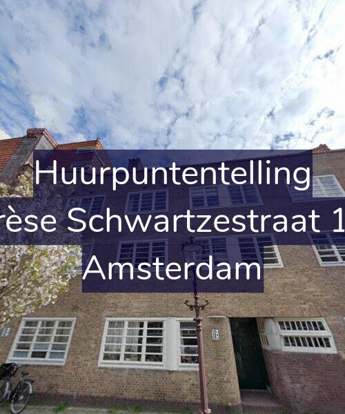 Foto gevel Huurpuntentelling voor Thérèse Schwartzestraat 17-A, Amsterdam