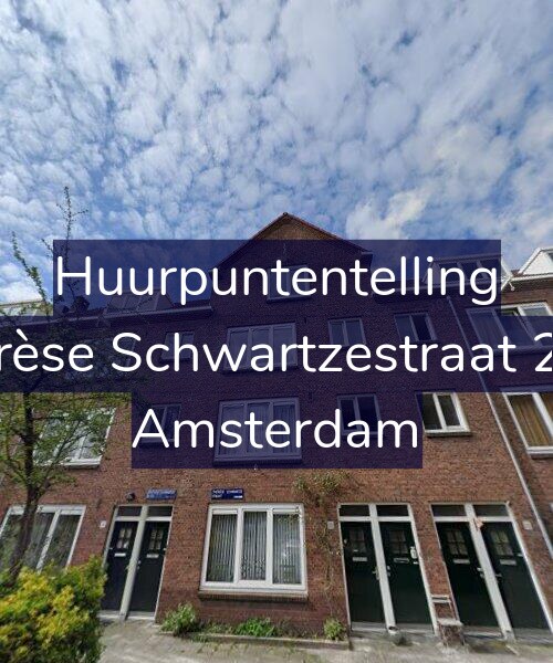 Foto gevel Huurpuntentelling voor Thérèse Schwartzestraat 22-2, Amsterdam