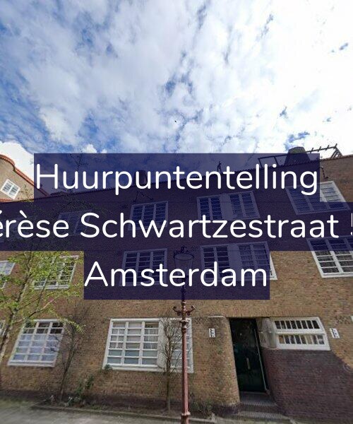 Foto gevel Huurpuntentelling voor Thérèse Schwartzestraat 5-B, Amsterdam
