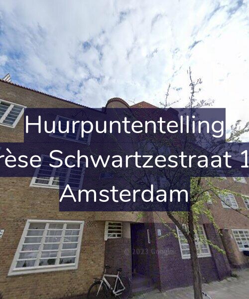Foto gevel Huurpuntentelling voor Thérèse Schwartzestraat 13-C, Amsterdam