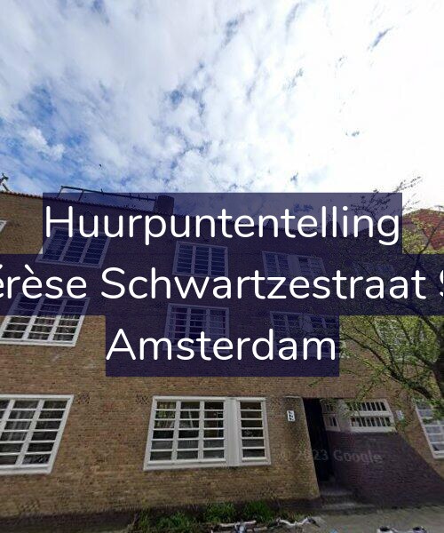 Foto gevel Huurpuntentelling voor Thérèse Schwartzestraat 9-B, Amsterdam