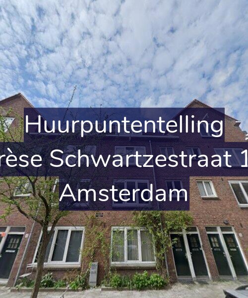 Foto gevel Huurpuntentelling voor Thérèse Schwartzestraat 18-1, Amsterdam