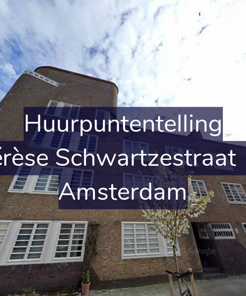Foto gevel Huurpuntentelling voor Thérèse Schwartzestraat 1-C, Amsterdam