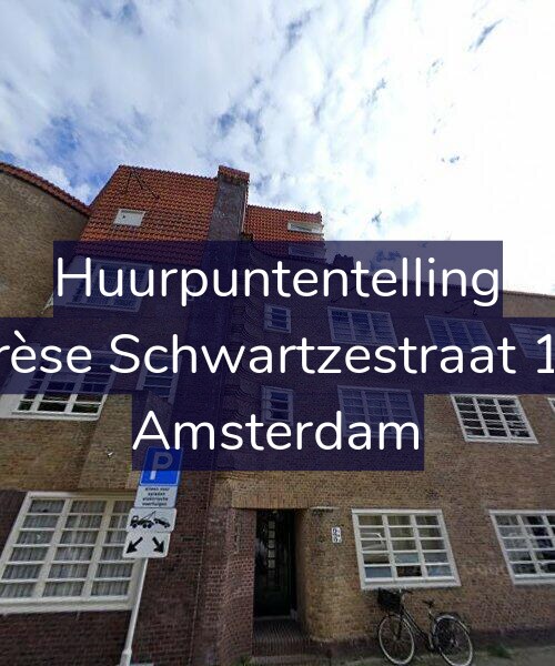 Foto gevel Huurpuntentelling voor Thérèse Schwartzestraat 15-B, Amsterdam