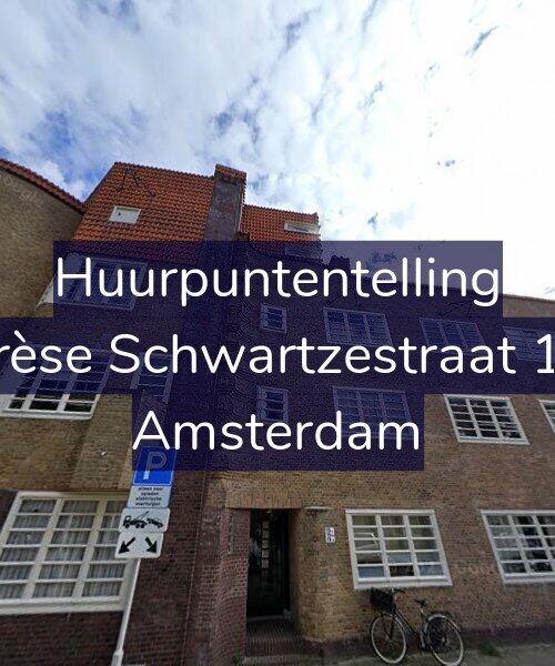 Foto gevel Huurpuntentelling voor Thérèse Schwartzestraat 15-C, Amsterdam