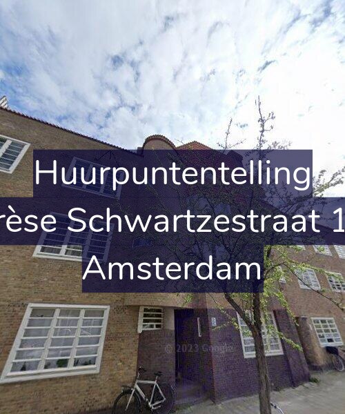 Foto gevel Huurpuntentelling voor Thérèse Schwartzestraat 13-A, Amsterdam