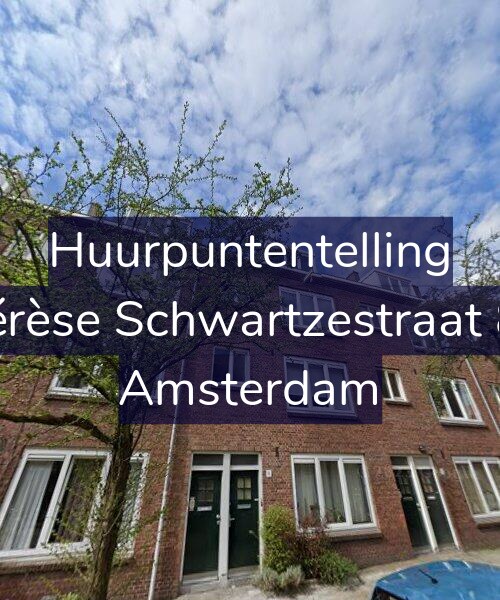 Foto gevel Huurpuntentelling voor Thérèse Schwartzestraat 8-2, Amsterdam