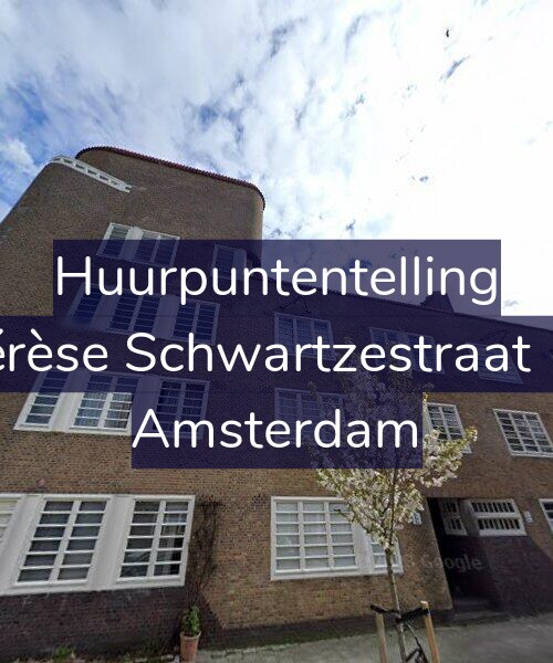 Foto gevel Huurpuntentelling voor Thérèse Schwartzestraat 1-B, Amsterdam