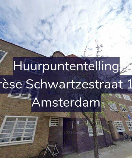 Foto gevel Huurpuntentelling voor Thérèse Schwartzestraat 13-B, Amsterdam
