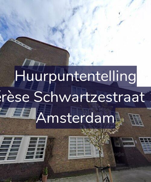 Foto gevel Huurpuntentelling voor Thérèse Schwartzestraat 1-A, Amsterdam