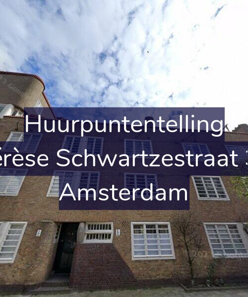 Foto gevel Huurpuntentelling voor Thérèse Schwartzestraat 3-C, Amsterdam