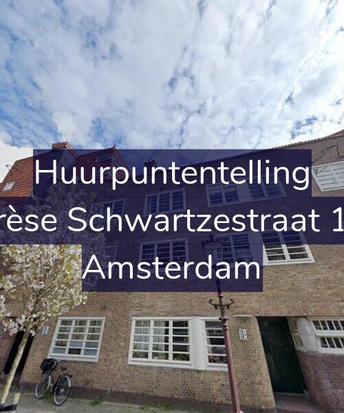 Foto gevel Huurpuntentelling voor Thérèse Schwartzestraat 17-B, Amsterdam