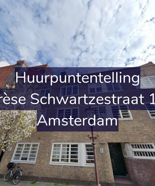 Foto gevel Huurpuntentelling voor Thérèse Schwartzestraat 17-C, Amsterdam