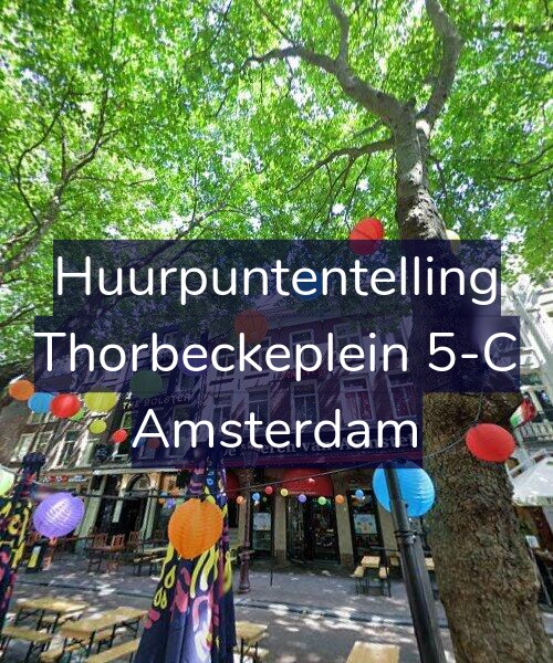 Foto gevel Huurpuntentelling voor Thorbeckeplein 5-C, Amsterdam