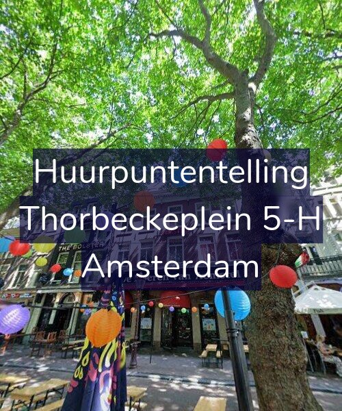 Foto gevel Huurpuntentelling voor Thorbeckeplein 5-H, Amsterdam