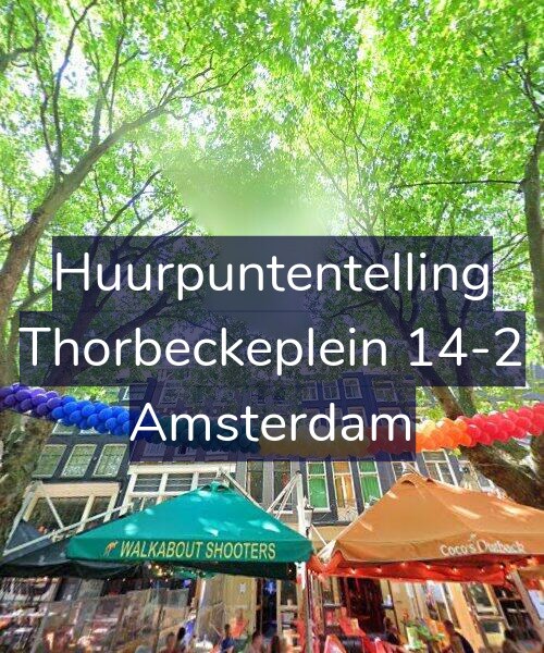 Foto gevel Huurpuntentelling voor Thorbeckeplein 14-2, Amsterdam