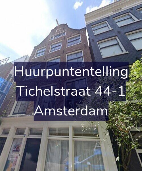 Foto gevel Huurpuntentelling voor Tichelstraat 44-1, Amsterdam