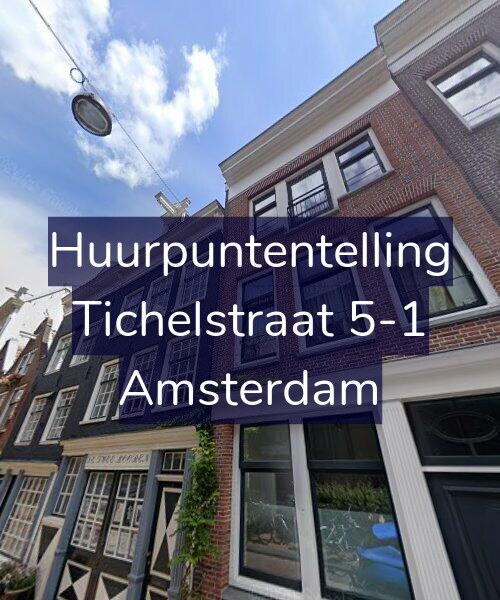 Foto gevel Huurpuntentelling voor Tichelstraat 5-1, Amsterdam