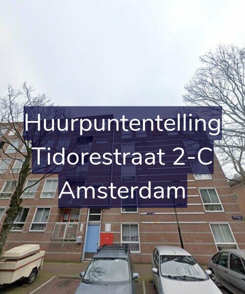 Foto gevel Huurpuntentelling voor Tidorestraat 2-C, Amsterdam