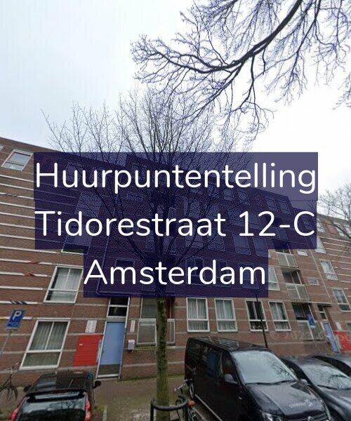 Foto gevel Huurpuntentelling voor Tidorestraat 12-C, Amsterdam