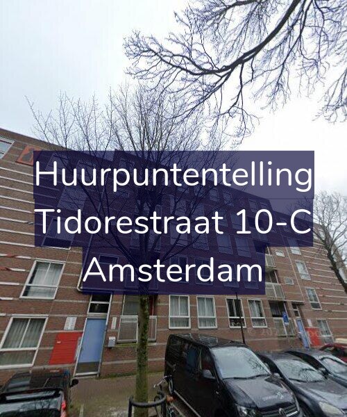 Foto gevel Huurpuntentelling voor Tidorestraat 10-C, Amsterdam