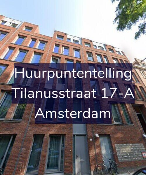Foto gevel Huurpuntentelling voor Tilanusstraat 17-A, Amsterdam