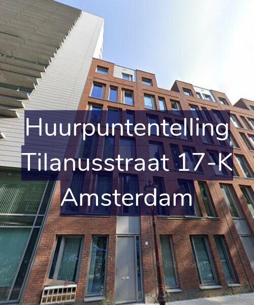 Foto gevel Huurpuntentelling voor Tilanusstraat 17-K, Amsterdam