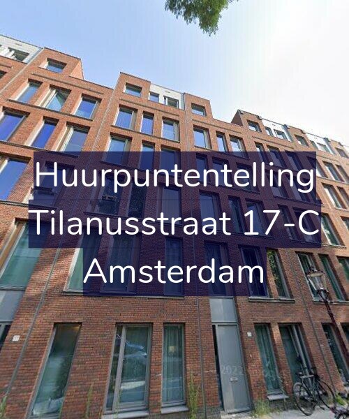 Foto gevel Huurpuntentelling voor Tilanusstraat 17-C, Amsterdam