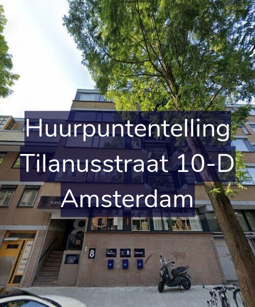 Foto gevel Huurpuntentelling voor Tilanusstraat 10-D, Amsterdam