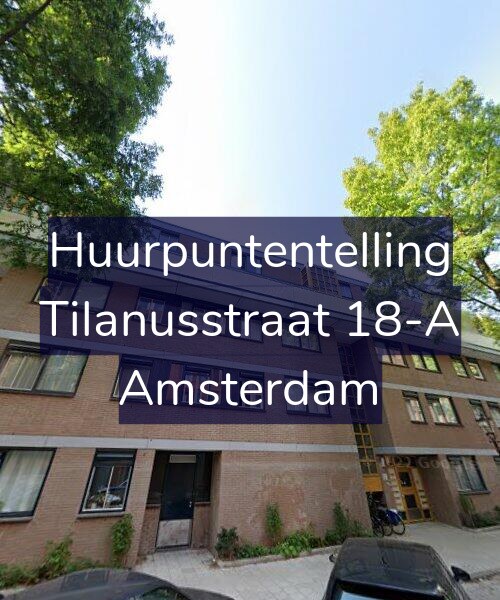 Foto gevel Huurpuntentelling voor Tilanusstraat 18-A, Amsterdam