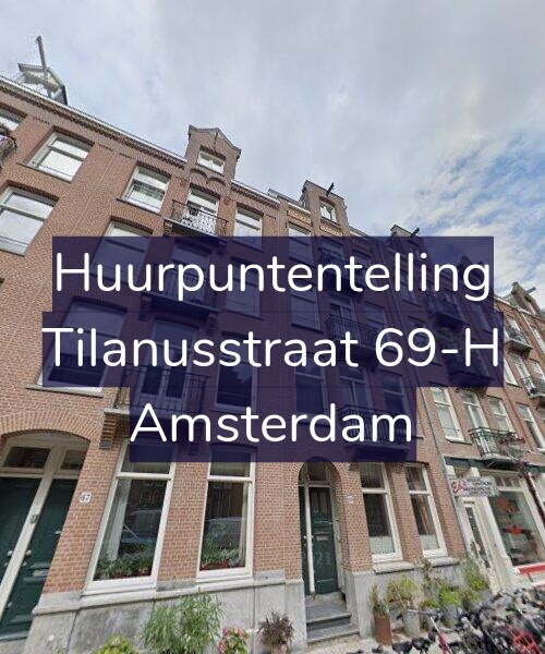 Foto gevel Huurpuntentelling voor Tilanusstraat 69-H, Amsterdam