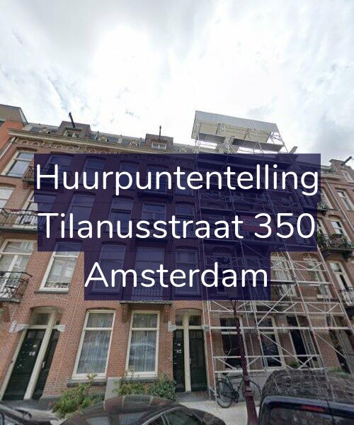 Foto gevel Huurpuntentelling voor Tilanusstraat 350, Amsterdam