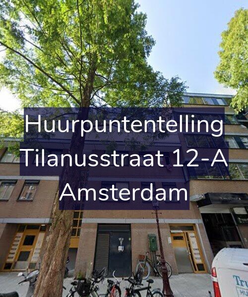 Foto gevel Huurpuntentelling voor Tilanusstraat 12-A, Amsterdam
