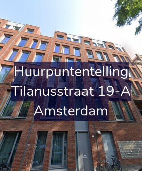 Foto gevel Huurpuntentelling voor Tilanusstraat 19-A, Amsterdam