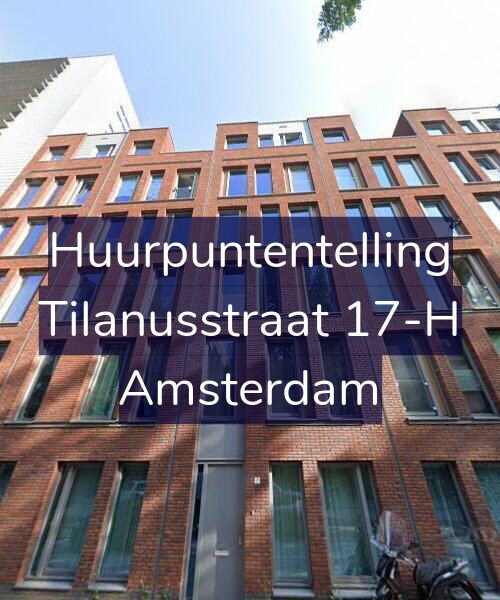 Foto gevel Huurpuntentelling voor Tilanusstraat 17-H, Amsterdam