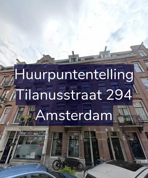 Foto gevel Huurpuntentelling voor Tilanusstraat 294, Amsterdam